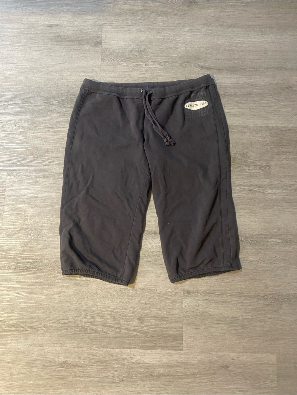 Mossimo Supply Co. Black Track Capri Joggers